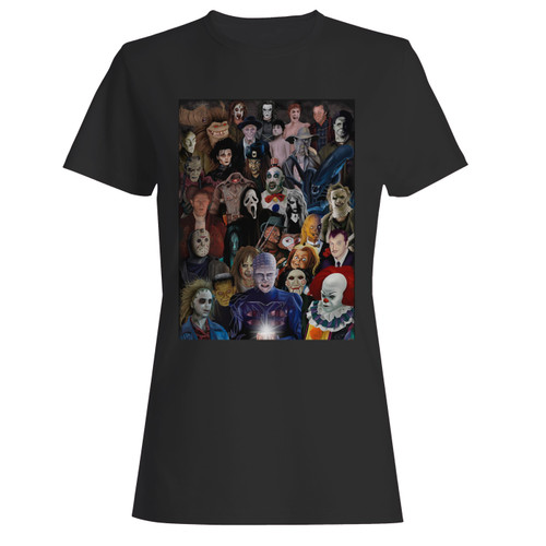 These are horror movie character women t shirt that are cute tied to the side or paired with a cardigan or jacket for a more styled look. So comfy and classic, they are sure to make your vacation extra magical.