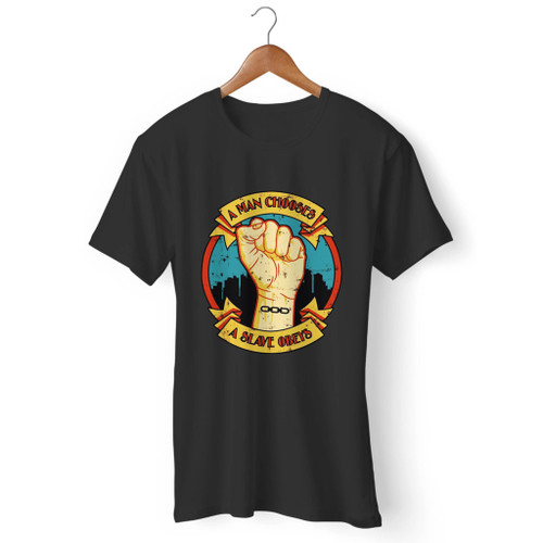 Bioshock Rapture A Slave Obeys Men T Shirt