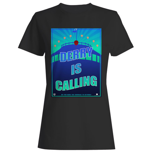 These are it chapter two derry is calling 1 women t shirt that are cute tied to the side or paired with a cardigan or jacket for a more styled look. So comfy and classic, they are sure to make your vacation extra magical.