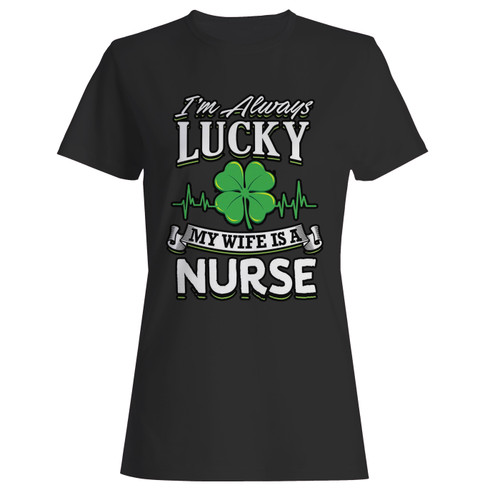 These are patricks lucky to be married to nurse women t shirt that are cute tied to the side or paired with a cardigan or jacket for a more styled look. So comfy and classic, they are sure to make your vacation extra magical.