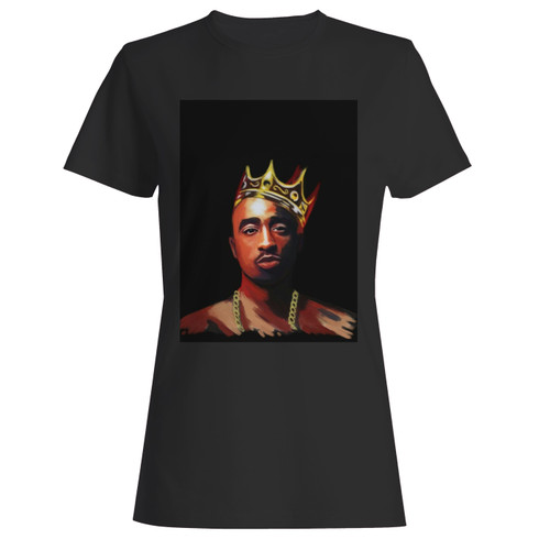 These are king tupac 2pac hip hop women t shirt that are cute tied to the side or paired with a cardigan or jacket for a more styled look. So comfy and classic, they are sure to make your vacation extra magical.