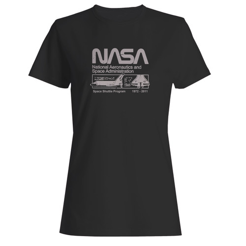 These are nasa boys classic space shuttle logo women t shirt that are cute tied to the side or paired with a cardigan or jacket for a more styled look. So comfy and classic, they are sure to make your vacation extra magical.