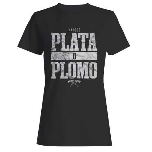 These are plata o plomo women t shirt that are cute tied to the side or paired with a cardigan or jacket for a more styled look. So comfy and classic, they are sure to make your vacation extra magical.