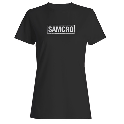 These are samcro block sons of anarchy women t shirt that are cute tied to the side or paired with a cardigan or jacket for a more styled look. So comfy and classic, they are sure to make your vacation extra magical.