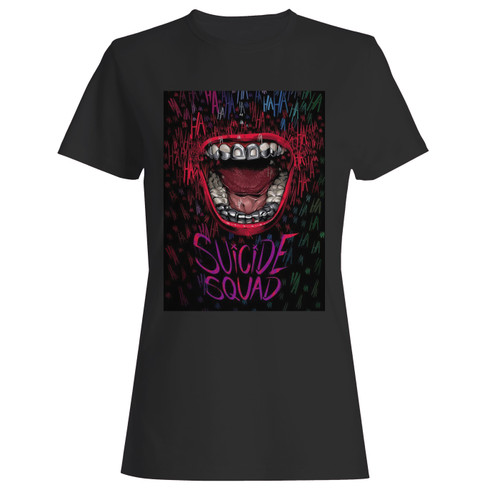 These are suicide squad haahaa women t shirt that are cute tied to the side or paired with a cardigan or jacket for a more styled look. So comfy and classic, they are sure to make your vacation extra magical.
