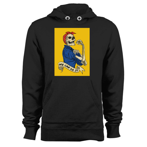Was created with comfort in mind, this we can do it skull hoodie lighter weight is perfect for any activity. Teams and groups love this hoodie for its affordable price and variety of colors.