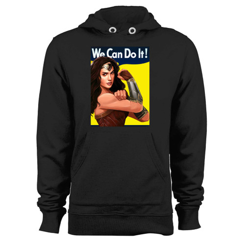 Was created with comfort in mind, this wonder woman we can do it hoodie lighter weight is perfect for any activity. Teams and groups love this hoodie for its affordable price and variety of colors.