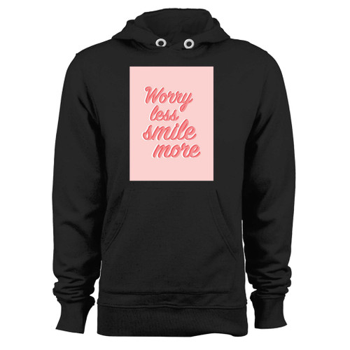 Was created with comfort in mind, this worry less smile more hoodie lighter weight is perfect for any activity. Teams and groups love this hoodie for its affordable price and variety of colors.