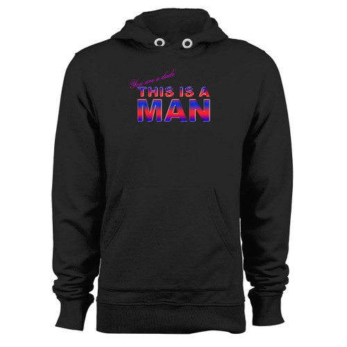 Was created with comfort in mind, this you are a dude this is a man inspired hoodie lighter weight is perfect for any activity. Teams and groups love this hoodie for its affordable price and variety of colors.