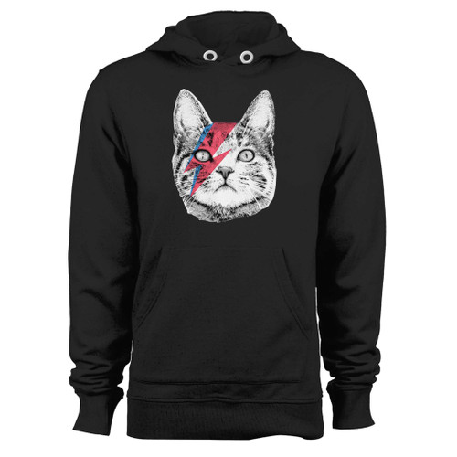 Was created with comfort in mind, this ziggy stardust cat inspired hoodie lighter weight is perfect for any activity. Teams and groups love this hoodie for its affordable price and variety of colors.