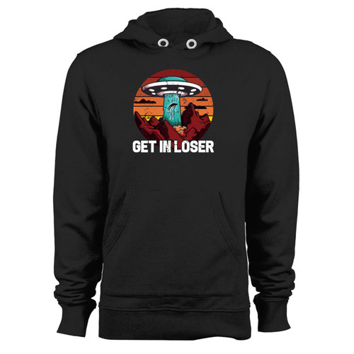 Was created with comfort in mind, this alien get in loser hoodie lighter weight is perfect for any activity. Teams and groups love this hoodie for its affordable price and variety of colors.