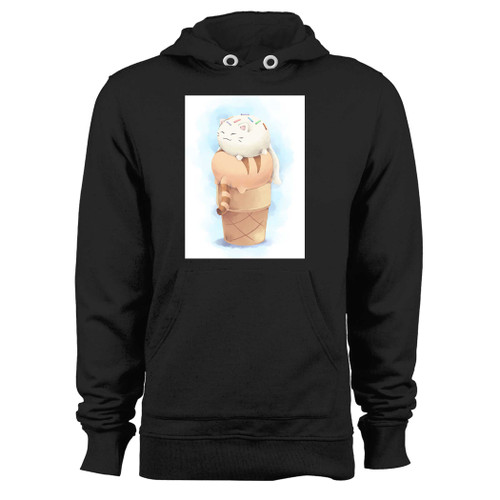Was created with comfort in mind, this ice cream cat hoodie lighter weight is perfect for any activity. Teams and groups love this hoodie for its affordable price and variety of colors.