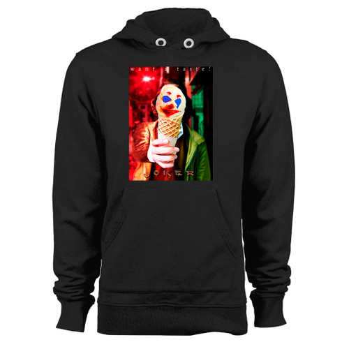 Was created with comfort in mind, this joker want a taste hoodie lighter weight is perfect for any activity. Teams and groups love this hoodie for its affordable price and variety of colors.