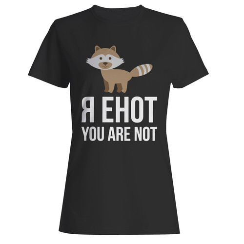 These are rhyming raccoon women t shirt that are cute tied to the side or paired with a cardigan or jacket for a more styled look. So comfy and classic, they are sure to make your vacation extra magical.