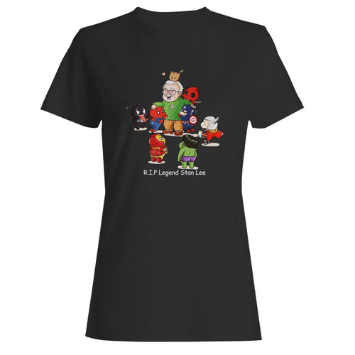 These are rip legend stan lee superhero thanks for memories women t shirt that are cute tied to the side or paired with a cardigan or jacket for a more styled look. So comfy and classic, they are sure to make your vacation extra magical.