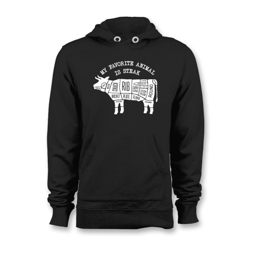 Was created with comfort in mind, this my favorite animal is steak cow hoodie lighter weight is perfect for any activity. Teams and groups love this hoodie for its affordable price and variety of colors.
