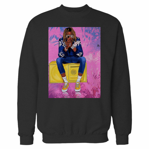 Your young thug thugger crewneck sweatshirt just got an update. This super comfortable and lighter weight crewneck will become your favorite go-to sweatshirt. The cozy spandex cuffs and waistband make this pill-resistant sweatshirt a fan favorite.And your group will look and feel their best in this premium ringspun cotton crew.