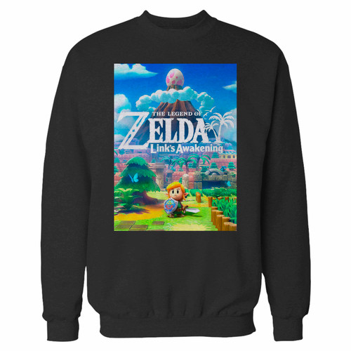 Your zelda links awakeing crewneck sweatshirt just got an update. This super comfortable and lighter weight crewneck will become your favorite go-to sweatshirt. The cozy spandex cuffs and waistband make this pill-resistant sweatshirt a fan favorite.And your group will look and feel their best in this premium ringspun cotton crew.