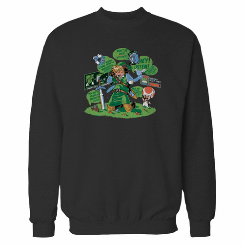 Your zelda shut up already crewneck sweatshirt just got an update. This super comfortable and lighter weight crewneck will become your favorite go-to sweatshirt. The cozy spandex cuffs and waistband make this pill-resistant sweatshirt a fan favorite.And your group will look and feel their best in this premium ringspun cotton crew.
