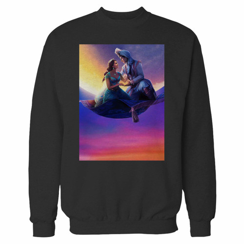 Your aladdin 2019 crewneck sweatshirt just got an update. This super comfortable and lighter weight crewneck will become your favorite go-to sweatshirt. The cozy spandex cuffs and waistband make this pill-resistant sweatshirt a fan favorite.And your group will look and feel their best in this premium ringspun cotton crew.