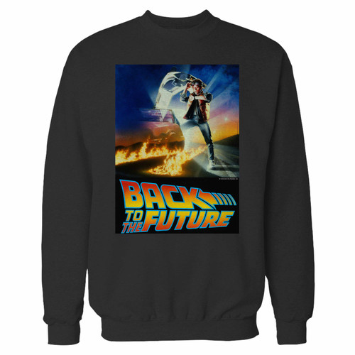 Your back to the future inspired crewneck sweatshirt just got an update. This super comfortable and lighter weight crewneck will become your favorite go-to sweatshirt. The cozy spandex cuffs and waistband make this pill-resistant sweatshirt a fan favorite.And your group will look and feel their best in this premium ringspun cotton crew.