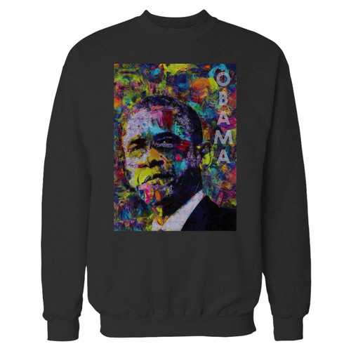 Your barack obama color art crewneck sweatshirt just got an update. This super comfortable and lighter weight crewneck will become your favorite go-to sweatshirt. The cozy spandex cuffs and waistband make this pill-resistant sweatshirt a fan favorite.And your group will look and feel their best in this premium ringspun cotton crew.