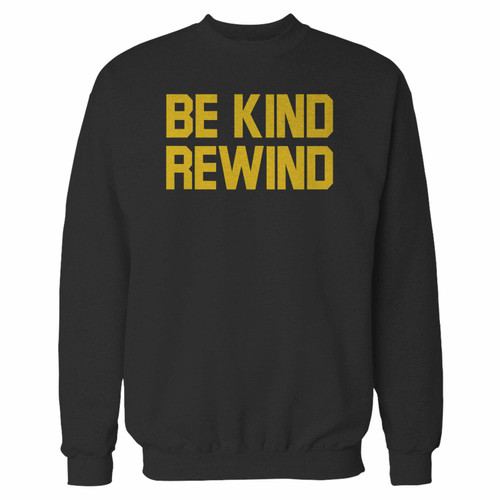 Your be kind rewind crewneck sweatshirt just got an update. This super comfortable and lighter weight crewneck will become your favorite go-to sweatshirt. The cozy spandex cuffs and waistband make this pill-resistant sweatshirt a fan favorite.And your group will look and feel their best in this premium ringspun cotton crew.