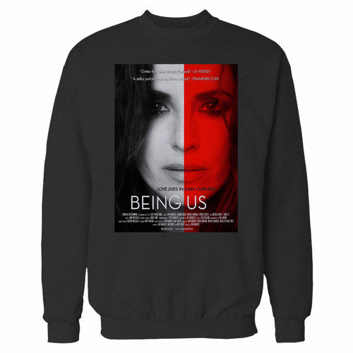 Your being us movie crewneck sweatshirt just got an update. This super comfortable and lighter weight crewneck will become your favorite go-to sweatshirt. The cozy spandex cuffs and waistband make this pill-resistant sweatshirt a fan favorite.And your group will look and feel their best in this premium ringspun cotton crew.