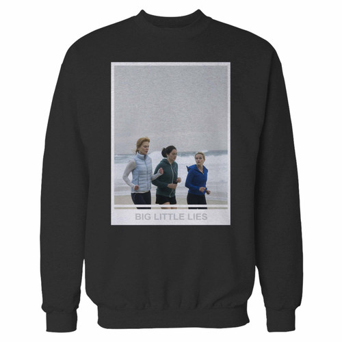 Your big little lies crewneck sweatshirt just got an update. This super comfortable and lighter weight crewneck will become your favorite go-to sweatshirt. The cozy spandex cuffs and waistband make this pill-resistant sweatshirt a fan favorite.And your group will look and feel their best in this premium ringspun cotton crew.