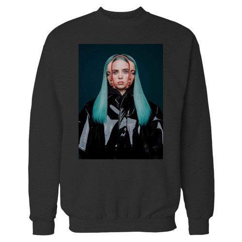 Your billie eilish garage 2 crewneck sweatshirt just got an update. This super comfortable and lighter weight crewneck will become your favorite go-to sweatshirt. The cozy spandex cuffs and waistband make this pill-resistant sweatshirt a fan favorite.And your group will look and feel their best in this premium ringspun cotton crew.