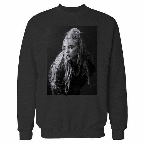 Your billie eilish sexy crewneck sweatshirt just got an update. This super comfortable and lighter weight crewneck will become your favorite go-to sweatshirt. The cozy spandex cuffs and waistband make this pill-resistant sweatshirt a fan favorite.And your group will look and feel their best in this premium ringspun cotton crew.