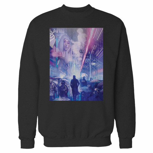 Your blade runner 2049 inspired crewneck sweatshirt just got an update. This super comfortable and lighter weight crewneck will become your favorite go-to sweatshirt. The cozy spandex cuffs and waistband make this pill-resistant sweatshirt a fan favorite.And your group will look and feel their best in this premium ringspun cotton crew.