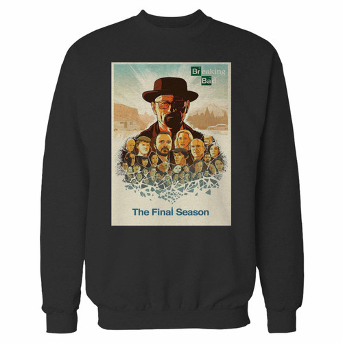 Your breaking bad crewneck sweatshirt just got an update. This super comfortable and lighter weight crewneck will become your favorite go-to sweatshirt. The cozy spandex cuffs and waistband make this pill-resistant sweatshirt a fan favorite.And your group will look and feel their best in this premium ringspun cotton crew.