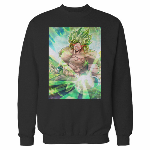 Your broly dragonball super inspired crewneck sweatshirt just got an update. This super comfortable and lighter weight crewneck will become your favorite go-to sweatshirt. The cozy spandex cuffs and waistband make this pill-resistant sweatshirt a fan favorite.And your group will look and feel their best in this premium ringspun cotton crew.