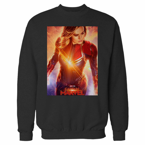 Your captain marvel movie crewneck sweatshirt just got an update. This super comfortable and lighter weight crewneck will become your favorite go-to sweatshirt. The cozy spandex cuffs and waistband make this pill-resistant sweatshirt a fan favorite.And your group will look and feel their best in this premium ringspun cotton crew.