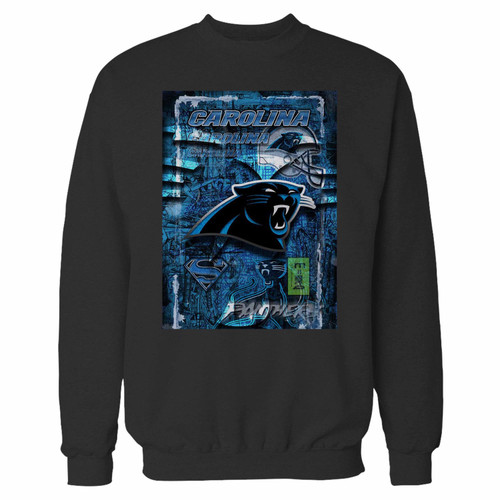 Your carolina panthers football crewneck sweatshirt just got an update. This super comfortable and lighter weight crewneck will become your favorite go-to sweatshirt. The cozy spandex cuffs and waistband make this pill-resistant sweatshirt a fan favorite.And your group will look and feel their best in this premium ringspun cotton crew.