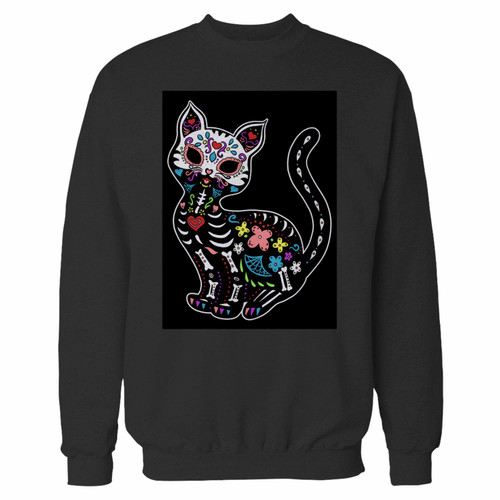 Your cat dia de los gatos crewneck sweatshirt just got an update. This super comfortable and lighter weight crewneck will become your favorite go-to sweatshirt. The cozy spandex cuffs and waistband make this pill-resistant sweatshirt a fan favorite.And your group will look and feel their best in this premium ringspun cotton crew.