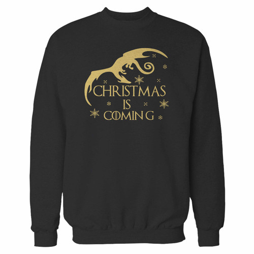 Your christmas is coming crewneck sweatshirt just got an update. This super comfortable and lighter weight crewneck will become your favorite go-to sweatshirt. The cozy spandex cuffs and waistband make this pill-resistant sweatshirt a fan favorite.And your group will look and feel their best in this premium ringspun cotton crew.