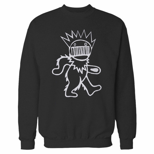 Your dancing bear boognish crewneck sweatshirt just got an update. This super comfortable and lighter weight crewneck will become your favorite go-to sweatshirt. The cozy spandex cuffs and waistband make this pill-resistant sweatshirt a fan favorite.And your group will look and feel their best in this premium ringspun cotton crew.