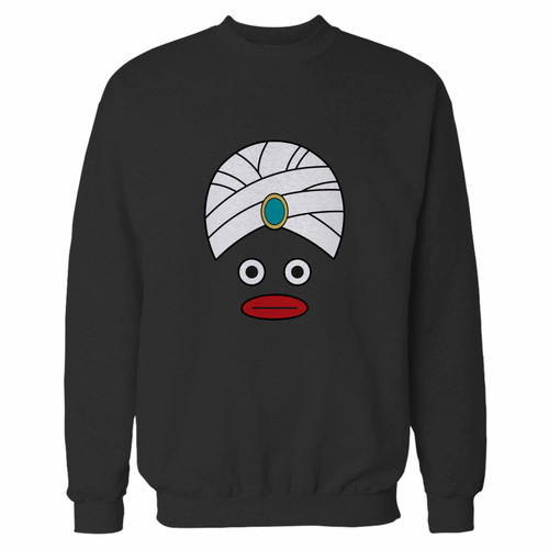 Your dbz mr popo face crewneck sweatshirt just got an update. This super comfortable and lighter weight crewneck will become your favorite go-to sweatshirt. The cozy spandex cuffs and waistband make this pill-resistant sweatshirt a fan favorite.And your group will look and feel their best in this premium ringspun cotton crew. Your dbz mr popo face crewneck sweatshirt just got an update. This super comfortable and lighter weight crewneck will become your favorite go-to sweatshirt. The cozy spandex cuffs and waistband make this pill-resistant sweatshirt a fan favorite.And your group will look and feel their best in this premium ringspun cotton crew.