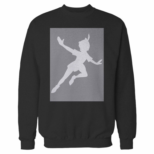 Your disney peter pan silhouette crewneck sweatshirt just got an update. This super comfortable and lighter weight crewneck will become your favorite go-to sweatshirt. The cozy spandex cuffs and waistband make this pill-resistant sweatshirt a fan favorite.And your group will look and feel their best in this premium ringspun cotton crew.