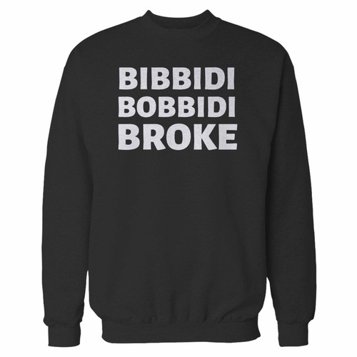 Your disneyland disney world bibbidi bobbidi broke crewneck sweatshirt just got an update. This super comfortable and lighter weight crewneck will become your favorite go-to sweatshirt. The cozy spandex cuffs and waistband make this pill-resistant sweatshirt a fan favorite.And your group will look and feel their best in this premium ringspun cotton crew.