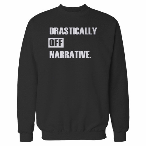 Your drastically off narrative crewneck sweatshirt just got an update. This super comfortable and lighter weight crewneck will become your favorite go-to sweatshirt. The cozy spandex cuffs and waistband make this pill-resistant sweatshirt a fan favorite.And your group will look and feel their best in this premium ringspun cotton crew.