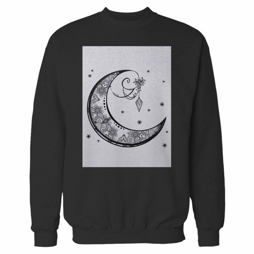Your dreamcatcher moon 2 crewneck sweatshirt just got an update. This super comfortable and lighter weight crewneck will become your favorite go-to sweatshirt. The cozy spandex cuffs and waistband make this pill-resistant sweatshirt a fan favorite.And your group will look and feel their best in this premium ringspun cotton crew.