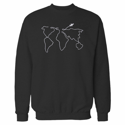 Your explore the world crewneck sweatshirt just got an update. This super comfortable and lighter weight crewneck will become your favorite go-to sweatshirt. The cozy spandex cuffs and waistband make this pill-resistant sweatshirt a fan favorite.And your group will look and feel their best in this premium ringspun cotton crew.