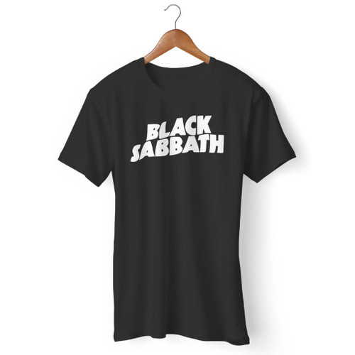 Black Sabbath Logo Men T Shirt