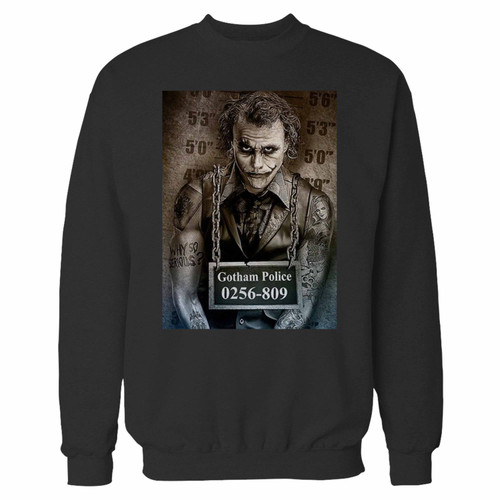 Your gangsta joker crewneck sweatshirt just got an update. This super comfortable and lighter weight crewneck will become your favorite go-to sweatshirt. The cozy spandex cuffs and waistband make this pill-resistant sweatshirt a fan favorite.And your group will look and feel their best in this premium ringspun cotton crew.