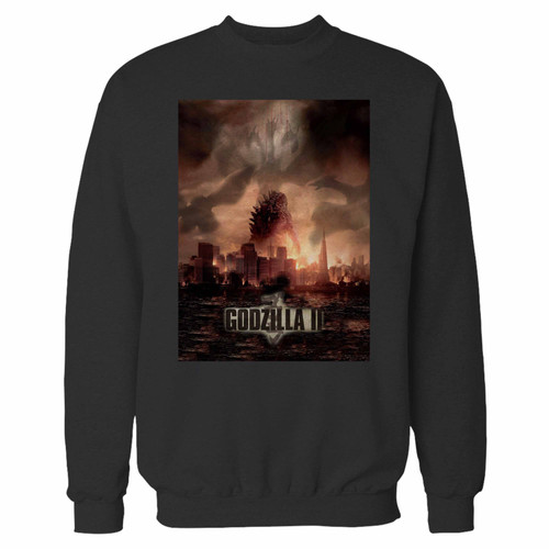 Your godzilla 2 movie crewneck sweatshirt just got an update. This super comfortable and lighter weight crewneck will become your favorite go-to sweatshirt. The cozy spandex cuffs and waistband make this pill-resistant sweatshirt a fan favorite.And your group will look and feel their best in this premium ringspun cotton crew.
