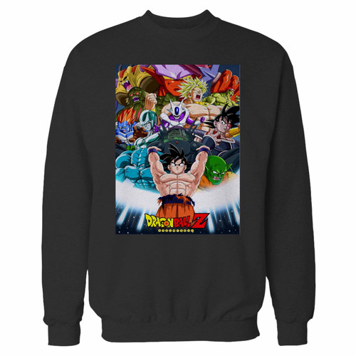 Your goku dragon ball z crewneck sweatshirt just got an update. This super comfortable and lighter weight crewneck will become your favorite go-to sweatshirt. The cozy spandex cuffs and waistband make this pill-resistant sweatshirt a fan favorite.And your group will look and feel their best in this premium ringspun cotton crew.