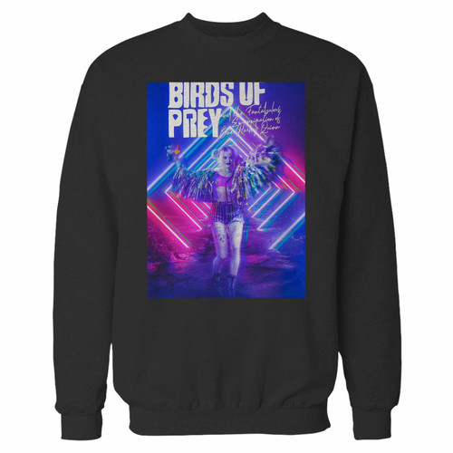Your harley quinn birds of prey dc comics crewneck sweatshirt just got an update. This super comfortable and lighter weight crewneck will become your favorite go-to sweatshirt. The cozy spandex cuffs and waistband make this pill-resistant sweatshirt a fan favorite.And your group will look and feel their best in this premium ringspun cotton crew.